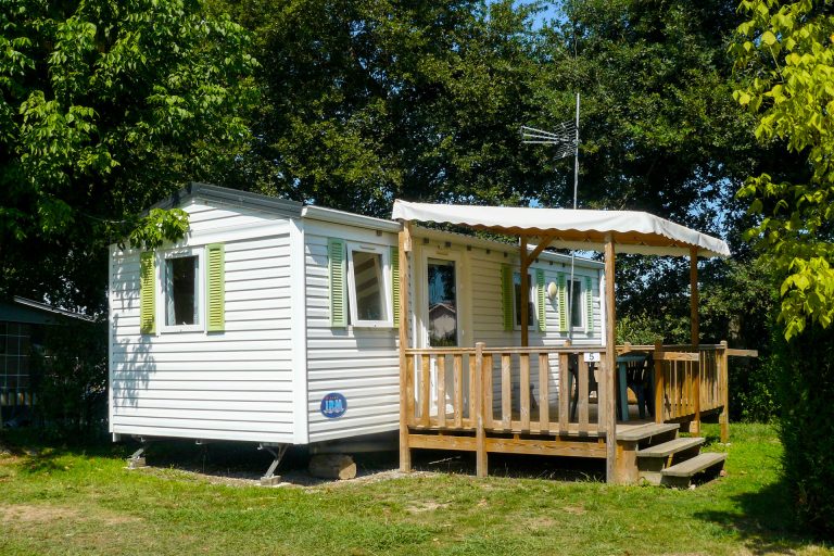 Mobil-home, camping gascon le Luy