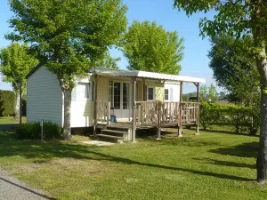 Mobil-home, camping gascon le Luy